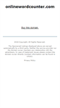Mobile Screenshot of onlinewordcounter.com