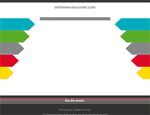 Tablet Screenshot of onlinewordcounter.com